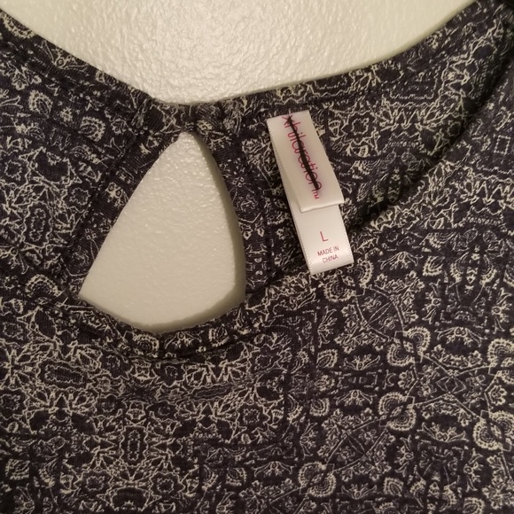 Xhilaration patterned blue dress - Picture 2 of 6